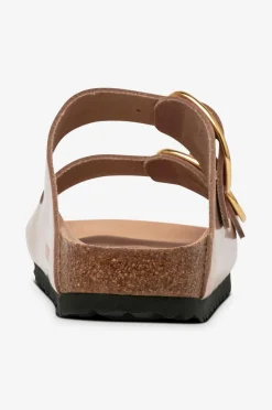 Clearance Sandaler Arizona BB Lena High Shine New Beige Hex Dame Sandaler & Sandaler Med Hæl