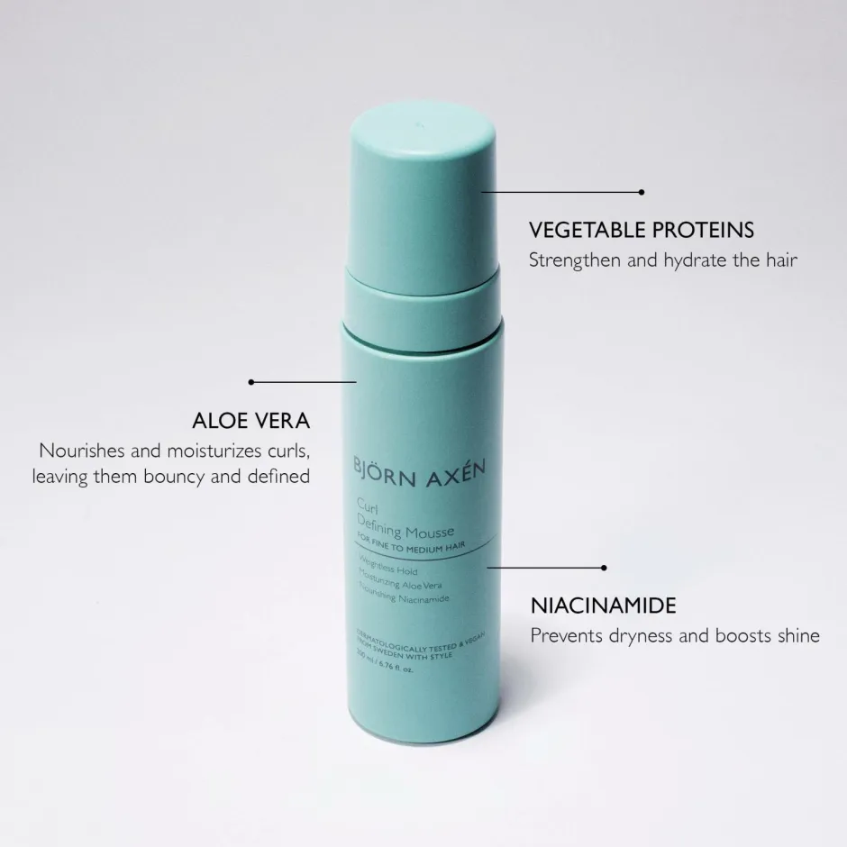 Björn Axén Curl Defining Mousse 200 Ml^ Styling