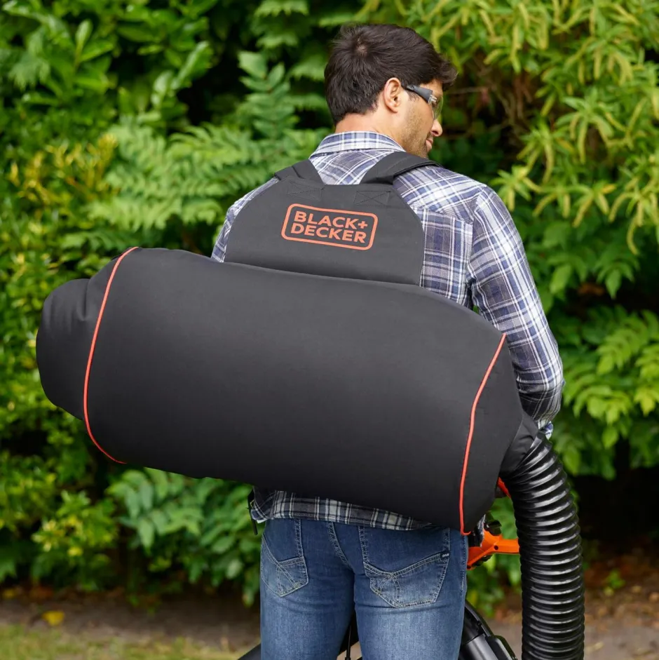 Black & Decker Løvblæser 3000W Blæse- & Sugefunktion^ Værktøj & Have