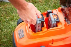 Black & Decker Plæneklipper 2x18V 2,5Ah 33cm Batteri medfølger^ Værktøj & Have
