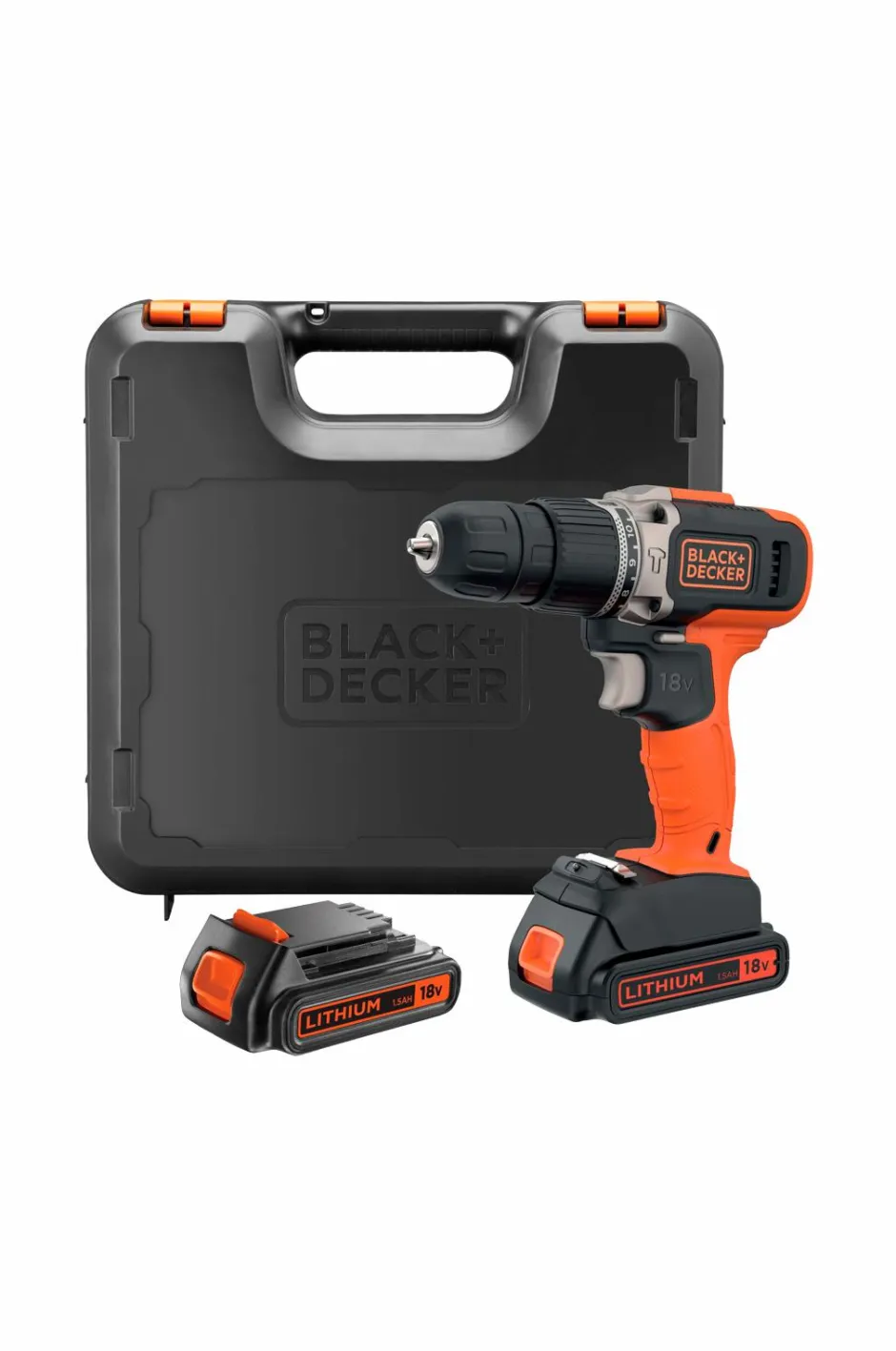 Black & Decker Slagboremaskine 18V lithium-ion 2X1,5AH^ Værktøj & Have