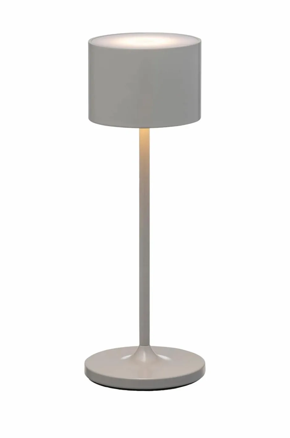 Blomus LED-lampe Farol Mini 19,5 cm^ Udendørsbelysning|Genopladelige Lamper