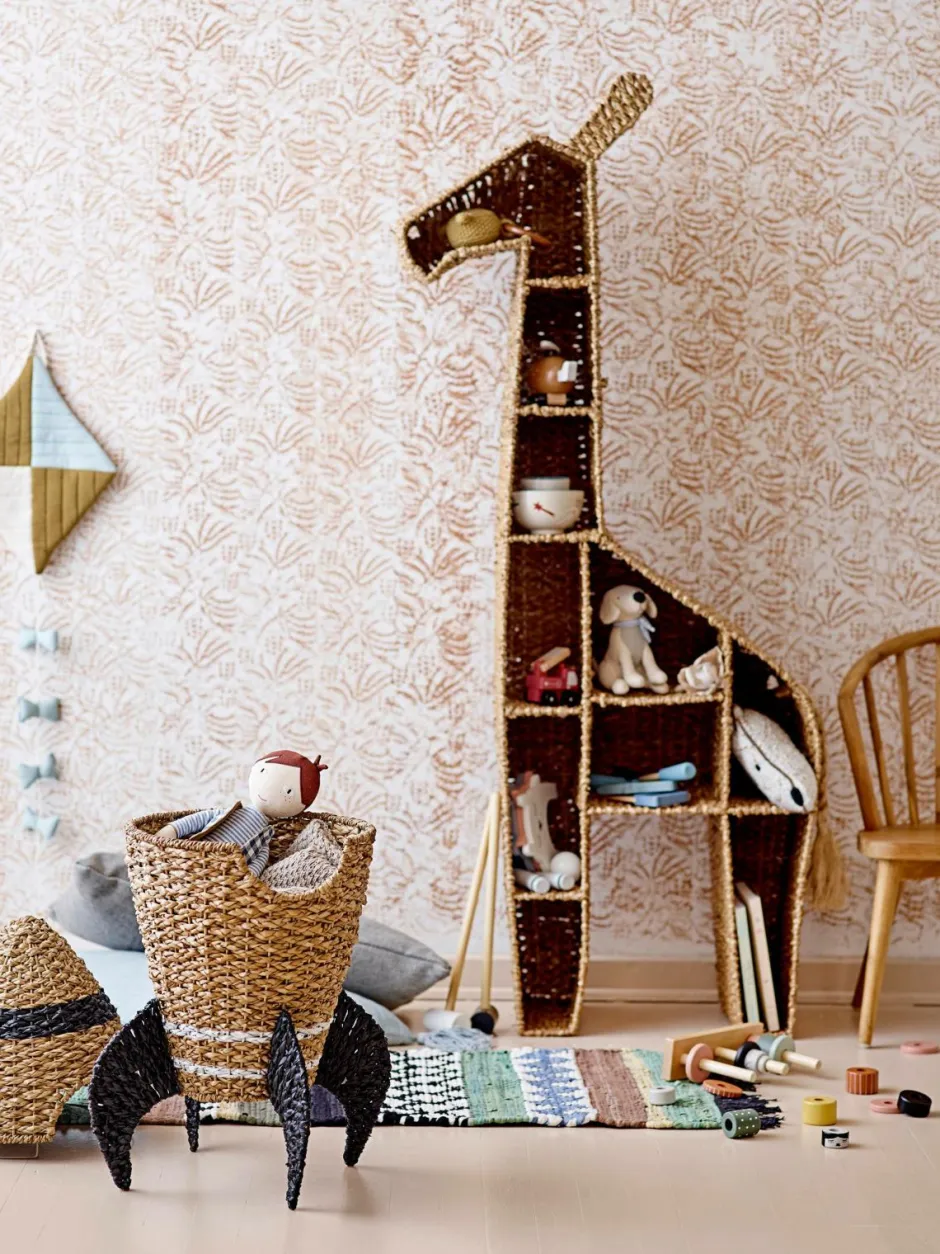 Bloomingville MINI Kurv Cosmina, med låg^Børn Børnemøbler
