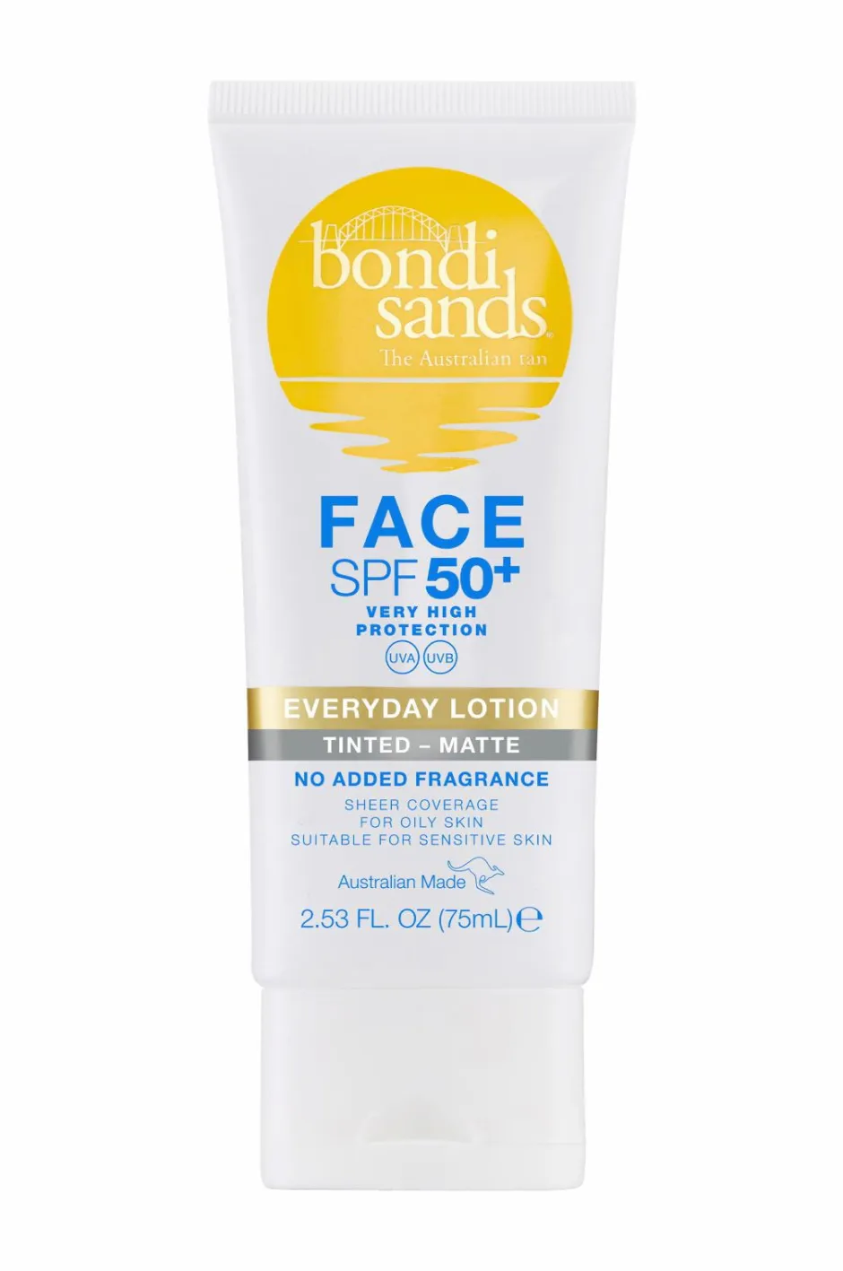Bondi Sands Spf 50+ Everyday Matte Tinted Face Lotion 75Ml^ Solbeskyttelse