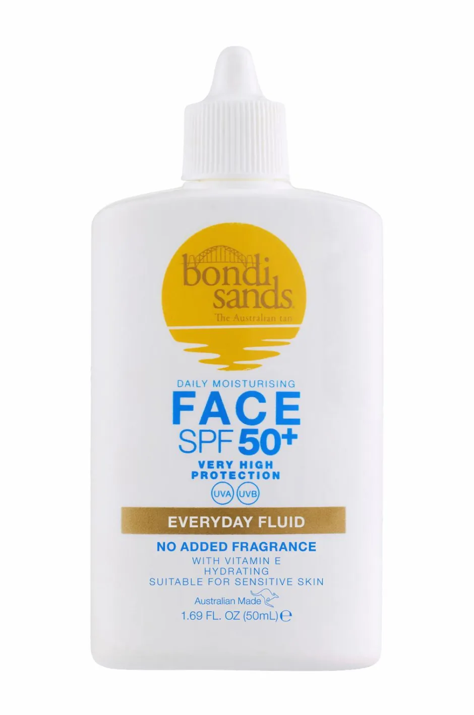 Outlet Spf 50+ Everyday Face Fluid 50Ml Solbeskyttelse