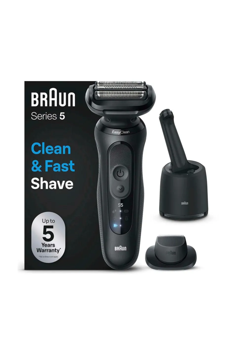Barbermaskine Serie 5 52-52-N7200cc Black Barbering|Barbering