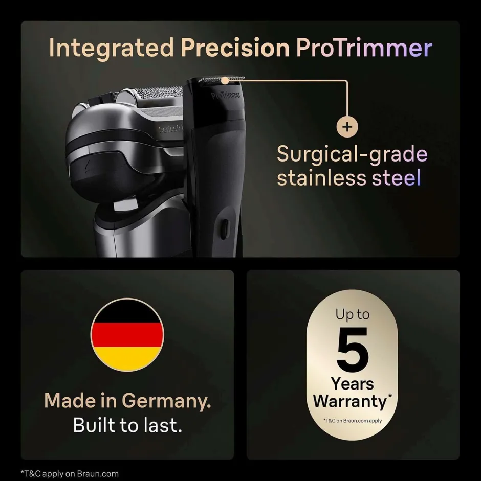 Braun Barbermaskine Serie 9 Pro+ 9667cc^ Barbering|Barbering