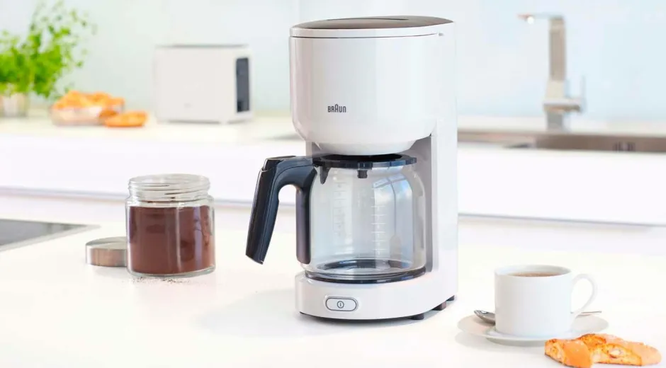 Braun Kaffemaskine Kf3100wh PurEase 1000 W^ Kaffe- & Espressomaskiner