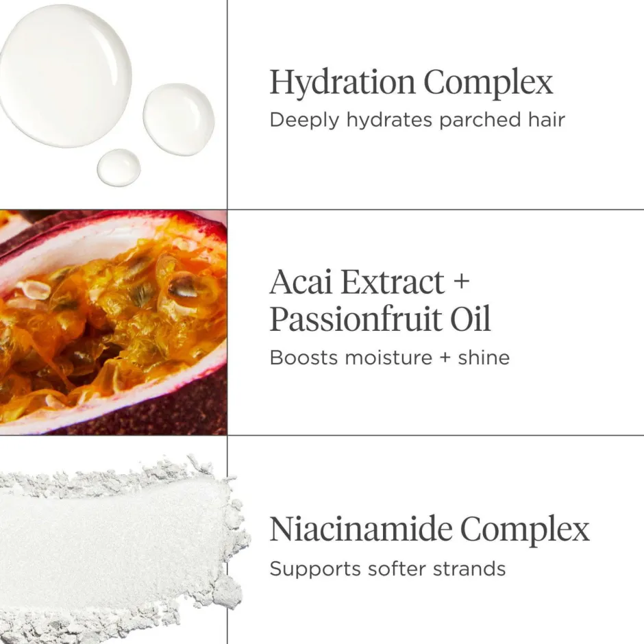 Briogeo SUPERFOODS™ Acai + Passionfruit Lightweight Hydration Hair Mask 240Ml^ Hår|Hår