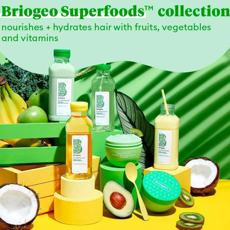 Briogeo SUPERFOODS™ Matcha + Apple Replenishing Shampoo 369Ml^ Hår|Hår