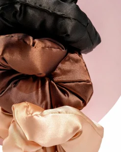 Clearance Large Classic Cloud Scrunchies - 3 Pack Dame Håraccessories|Håraccessories