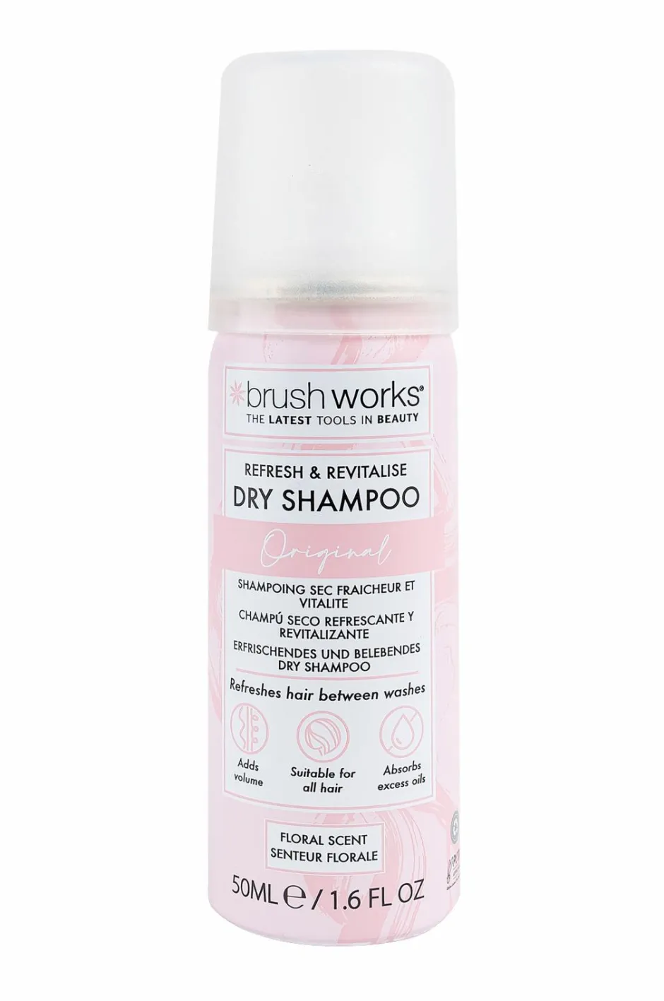 Brushworks Refresh & Revitalise Floral Dry Shampoo^ Styling