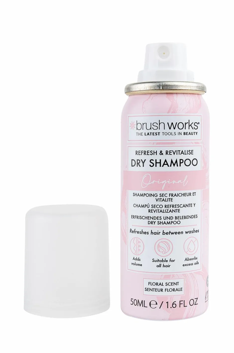 Brushworks Refresh & Revitalise Floral Dry Shampoo^ Styling