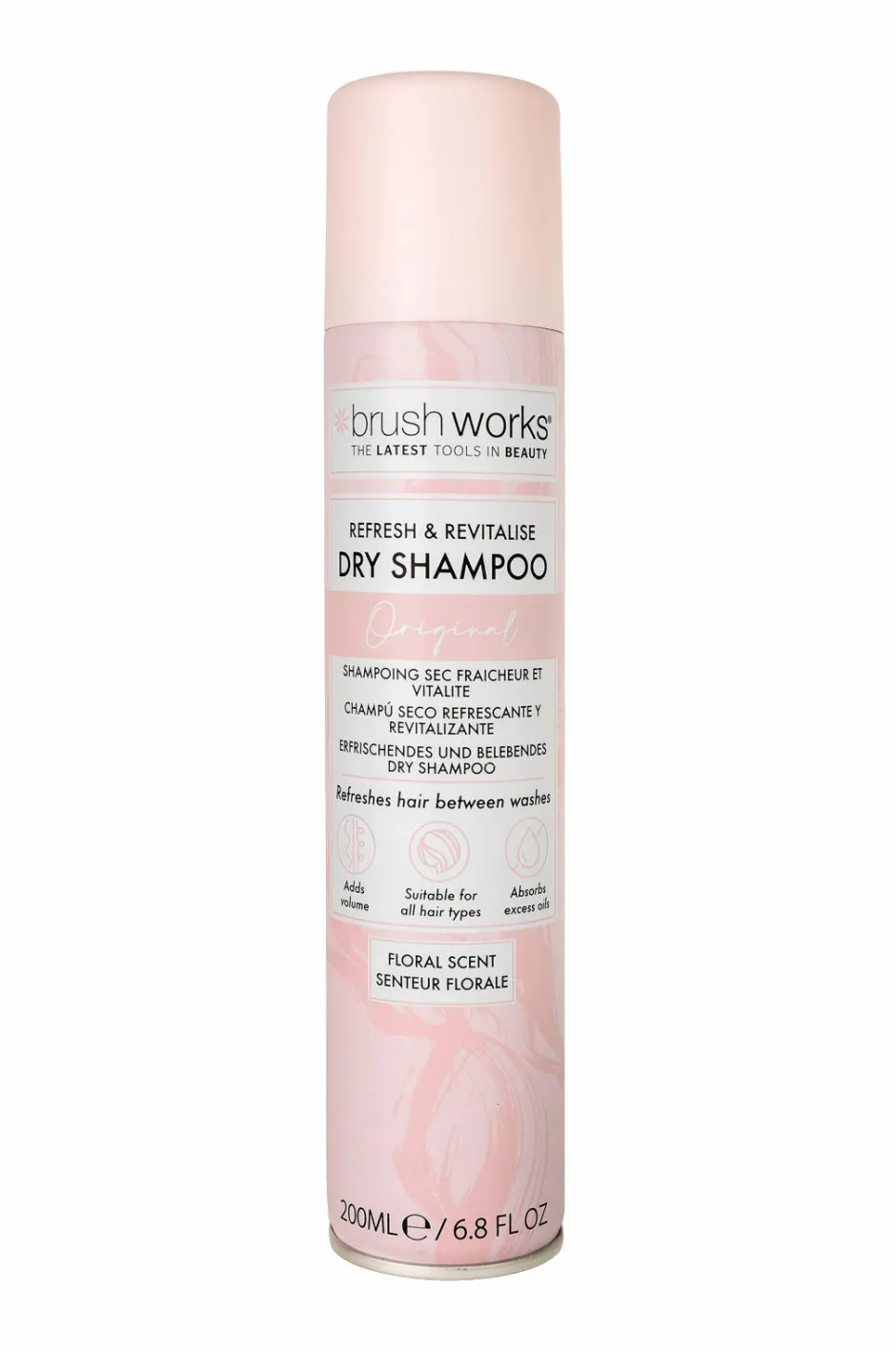 Brushworks Refresh & Revitalise Floral Dry Shampoo^ Styling