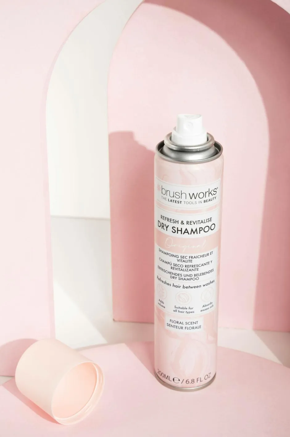 Brushworks Refresh & Revitalise Floral Dry Shampoo^ Styling