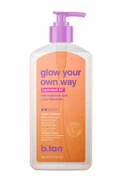 Sale Glow Your Own Way Clear Self Tan Gel Hydrated Af 177 Ml Kropspleje|Kropspleje