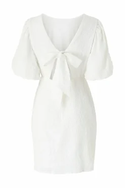 Best Kjole Structured Bow Dame Kjoler