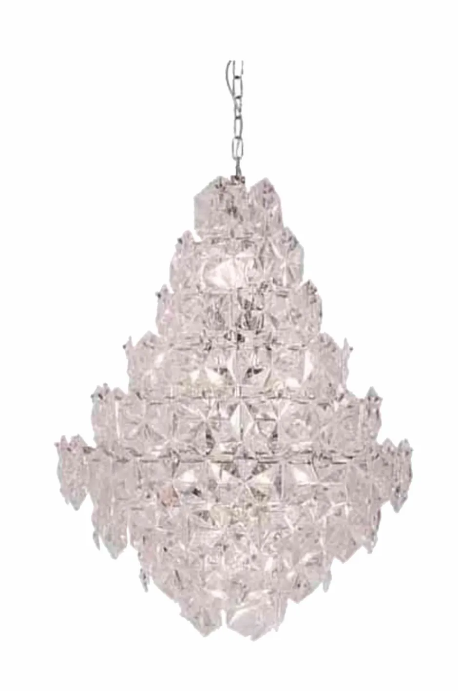 By Rydéns Monarque loftlampe^ Krystallysekroner