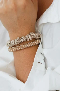 ByBarb Thin Silk Hair Tie^Dame Håraccessories|Håraccessories