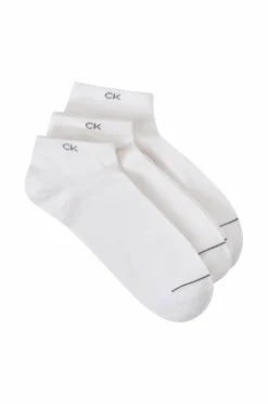 Outlet Ankelsokker CK Men Sneaker 3-pak Undertøj