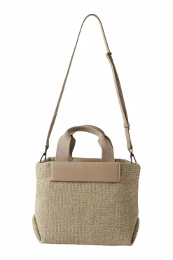 Calvin Klein Taske CK Raffia Small Tote Crossbody^Dame Tasker