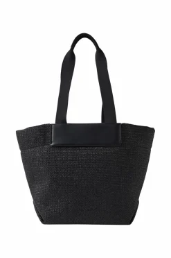 Discount Taske CK Raffia Medium Shopper Dame Tasker