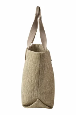 Sale Taske CK Raffia Large Shopper Dame Tasker
