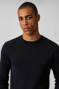 Calvin Klein Trøje LS Supima Cotton Crew 14gg^ Trøjer