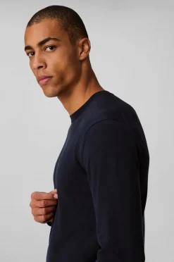 Calvin Klein Trøje LS Supima Cotton Crew 14gg^ Trøjer