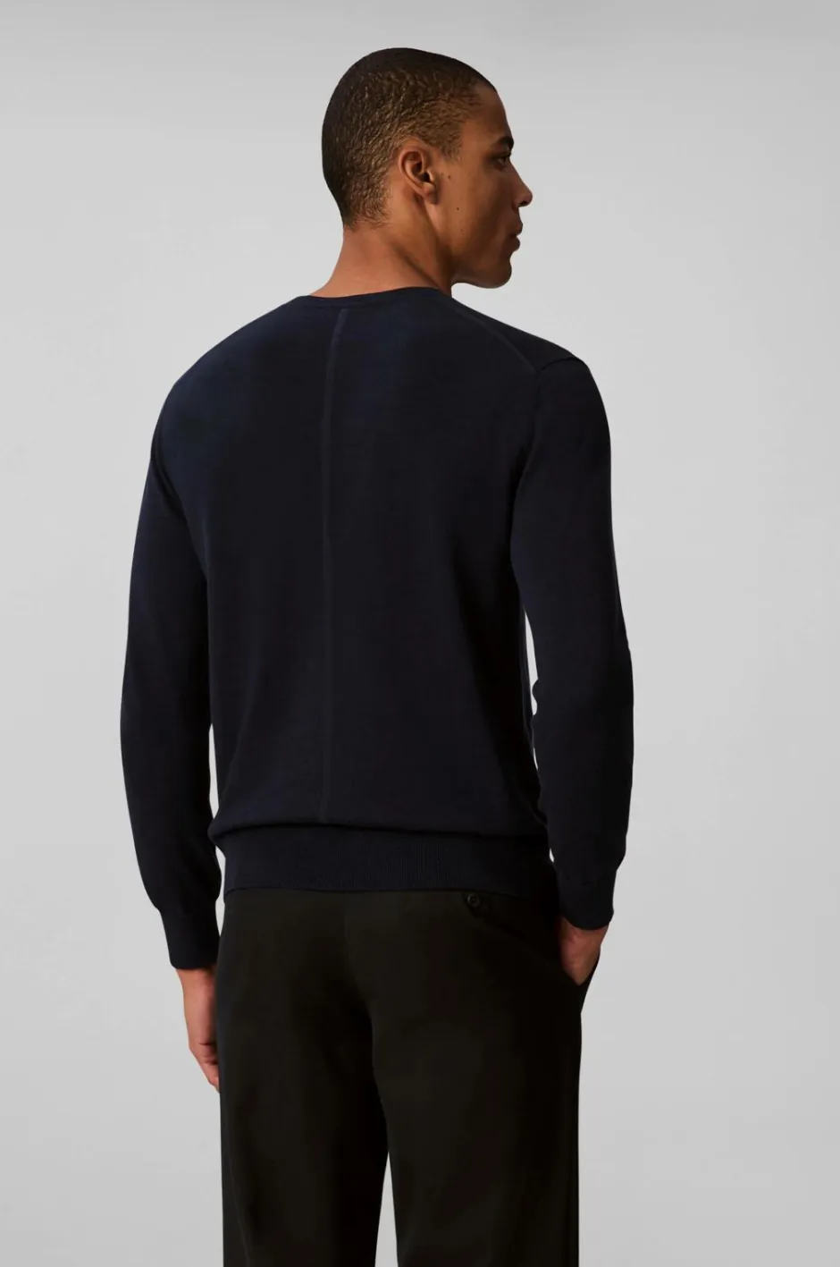 Calvin Klein Trøje LS Supima Cotton Crew 14gg^ Trøjer