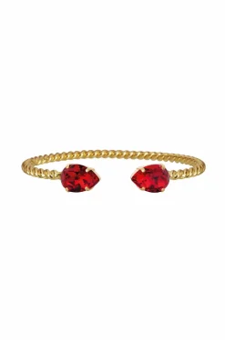 Discount Bangle Mini Drop Bracelet Gold Dame Smykker