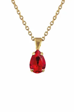 Outlet Halskæde Petite Drop Necklace Gold Dame Smykker