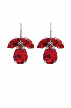 Caroline Svedbom Øreringe Petite Timo Earrings Rhodium^Dame Smykker
