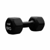 Casall Classic Dumbbell 10 kg - black/white^Dame Træningsredskaber & Udstyr|Træningsredskaber & Udstyr
