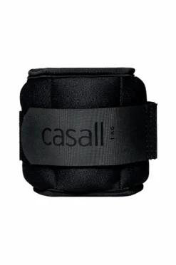 Casall Håndledsvægte 2x1 kg Black^Dame Træningsredskaber & Udstyr|Træningsredskaber & Udstyr