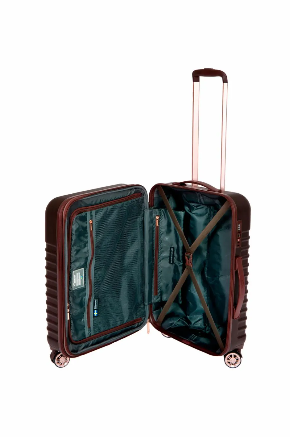 Discount Pasadena Medium Burgundy/Pink Gold Dame Smykker|Kufferter