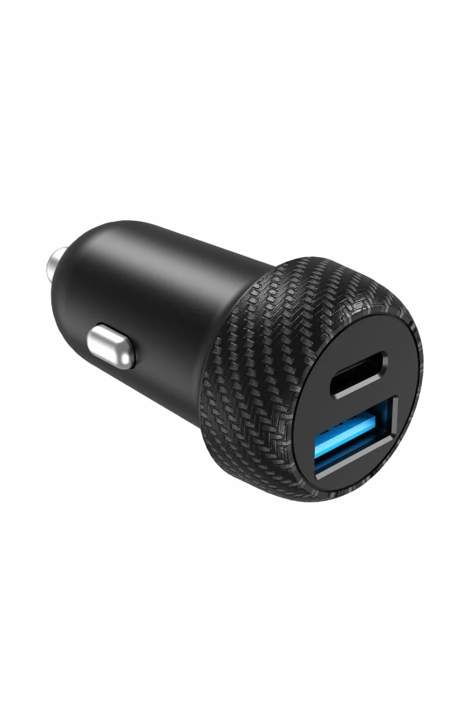 Outlet Biloplader 1xusb-c PD 1xusb-a 45w Mobiltelefoner, Tablets & Tilbehør