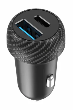 Outlet Biloplader 1xusb-c PD 1xusb-a 45w Mobiltelefoner, Tablets & Tilbehør