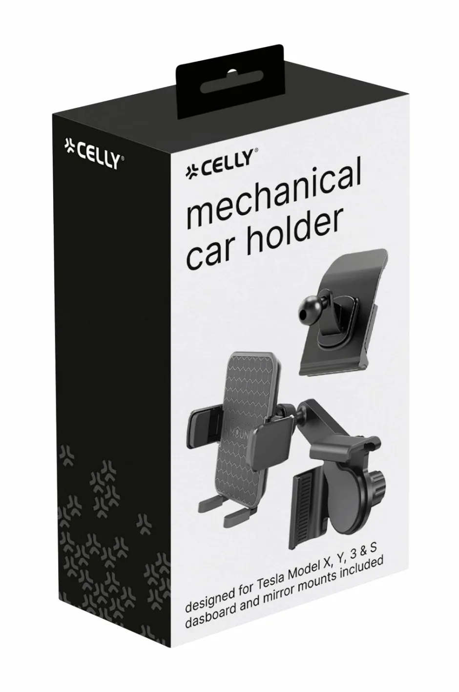 Sale Mobilholder til Tesla Model X, Y, 3, S-skærm + instrumentbræt Mobiltelefoner, Tablets & Tilbehør