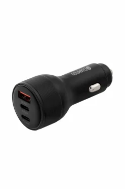 New Biloplader 30W 3-port QC/PD Mobiltelefoner, Tablets & Tilbehør