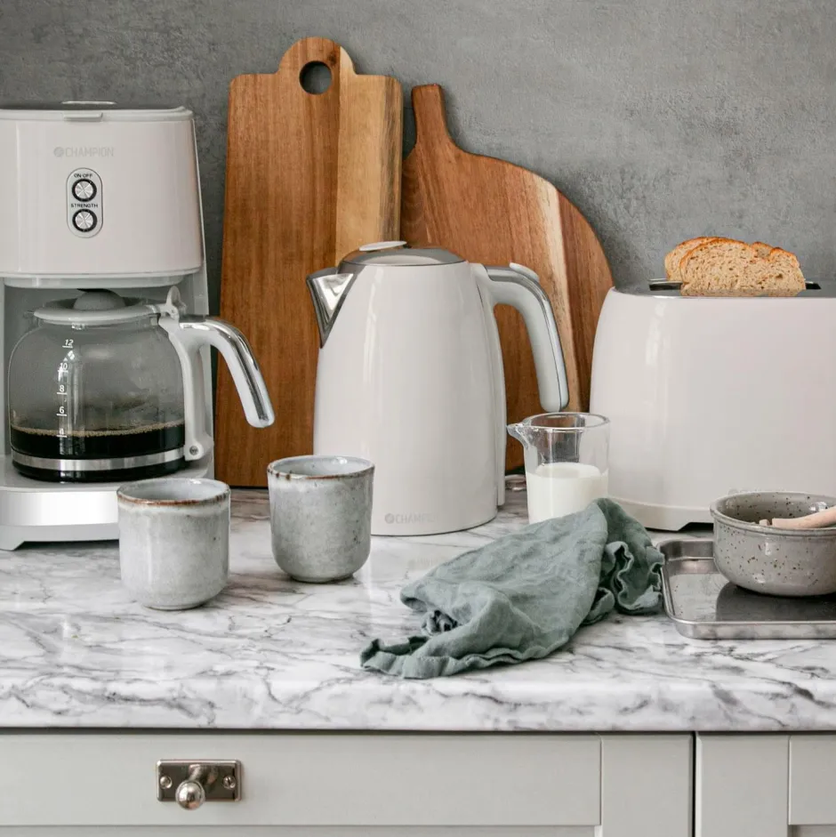Outlet Morgenmadsserie Pakke Creme White Kaffe- & Espressomaskiner