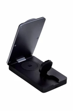 Hot Trådløs oplader Champion 3-in-1 Qi2 Mobiltelefoner, Tablets & Tilbehør