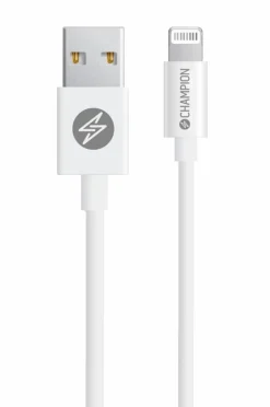 Sale USB-A til Lightning-kabel 2 m Mobiltelefoner, Tablets & Tilbehør