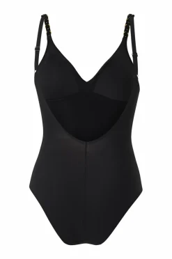 Online Badedragt Emblem Swimwear Full Brief High Waist Dame Badedragter