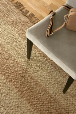 Jute-tæppe Stripes Jute- & Sisaltæpper
