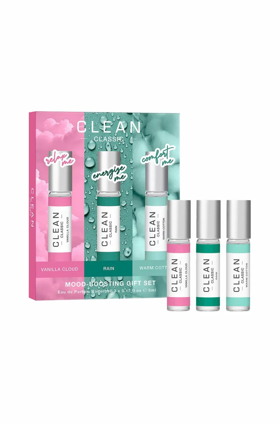 New Giftbox Classic Layering Rollerball Edp 3 X 5 Ml Dufte|Gaveæsker