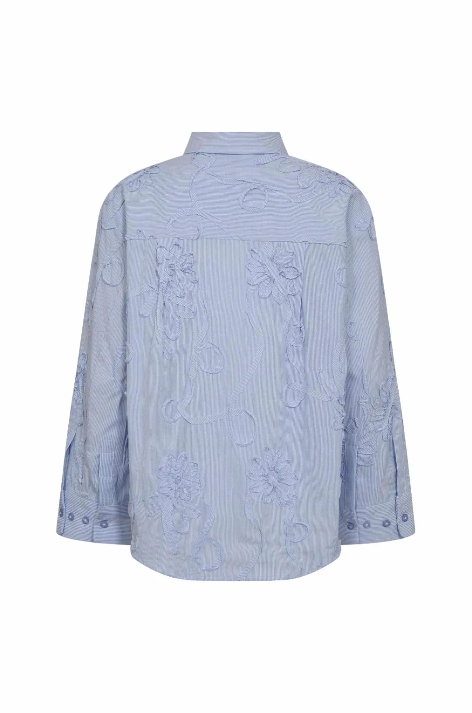 Clearance Skjorte XavierCC Stripe Flower Dame Skjorter & Bluser