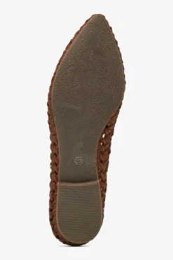 Copenhagen Shoes Ballerinasko ON MY Love Cognac^Dame Ballerinasko