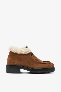 Copenhagen Studios Boots Cph447 Suede Teddy^Dame Vinterfodtøj|Boots & Snørestøvler