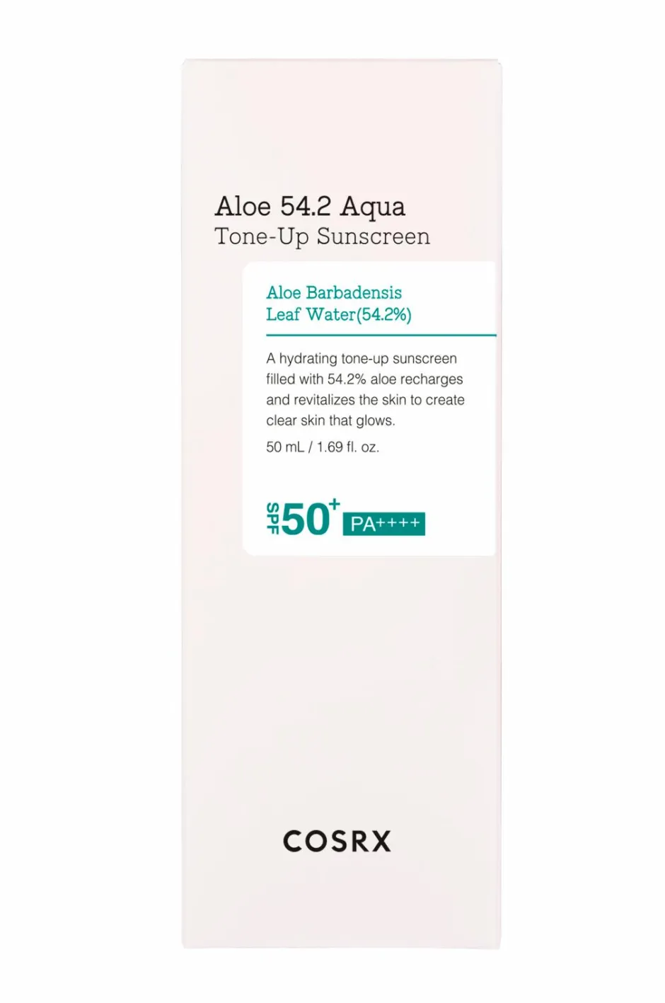 Clearance Aloe 54,2 Aqua Tone Up Sunscreen 50 ml Solbeskyttelse